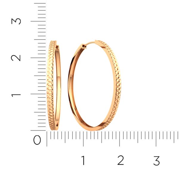 Серьги 350015/2.14K.R.ZZ