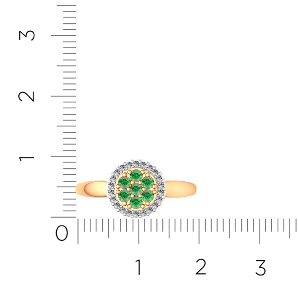 Кольцо 2D20248.14K.R.ZZ
