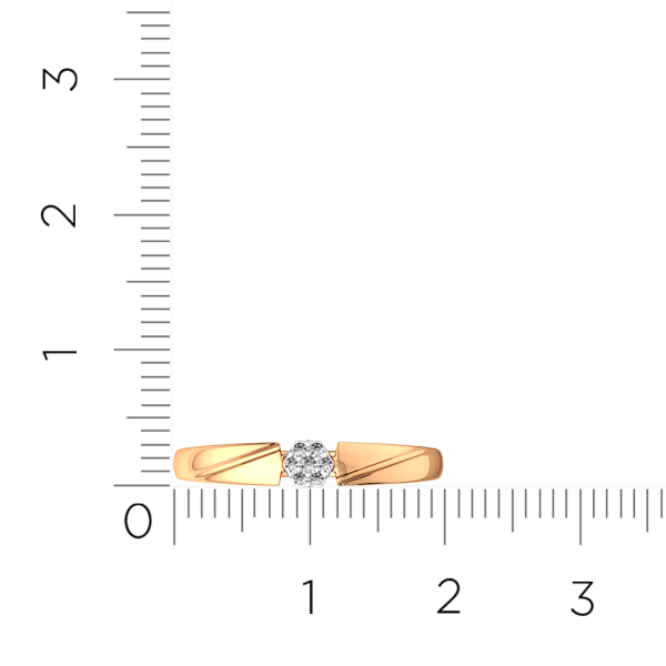 Кольцо 210900.14K.R.ZZ