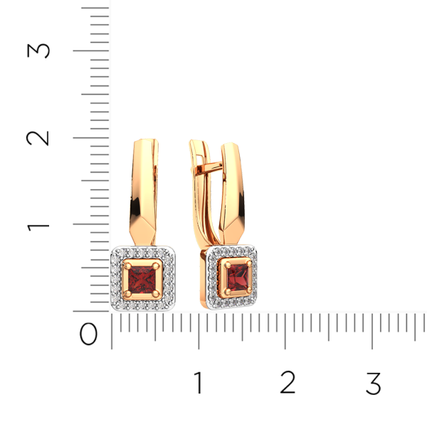 Серьги 3S50260.14K.R.ZZ Серьги 3S50260.14K.R.ZZ