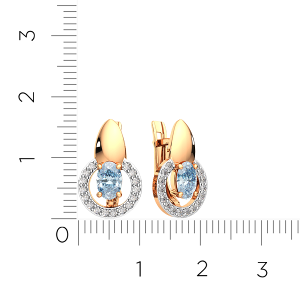 Серьги 3S40205.14K.R.ZZ