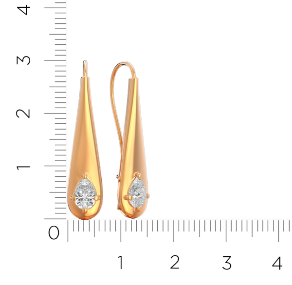 Серьги 310839.14K.R Серьги 310839.14K.R