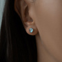 Серьги 92021130