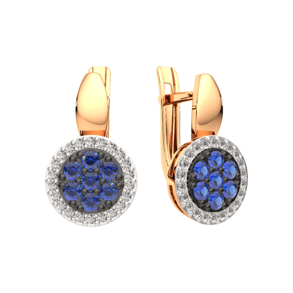 Серьги 3D10248.14K.R.ZZ Серьги 3D10248.14K.R.ZZ