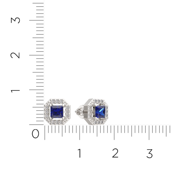Серьги 3D10235.14K.W.ZZ