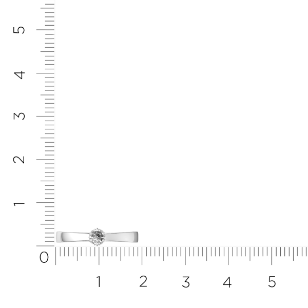 Кольцо 2D00253.14K.W.ZZ
