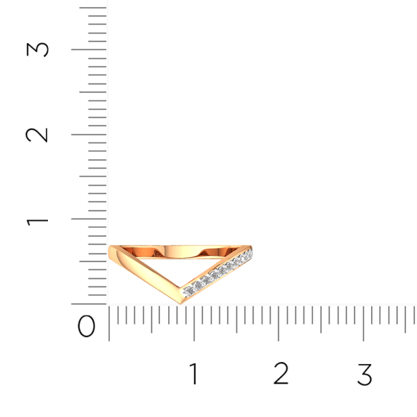 Кольцо 210883.14K.R.ZZ
