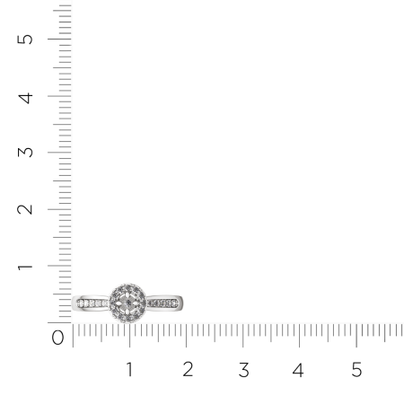 Кольцо 2D00344.14K.W.ZZ