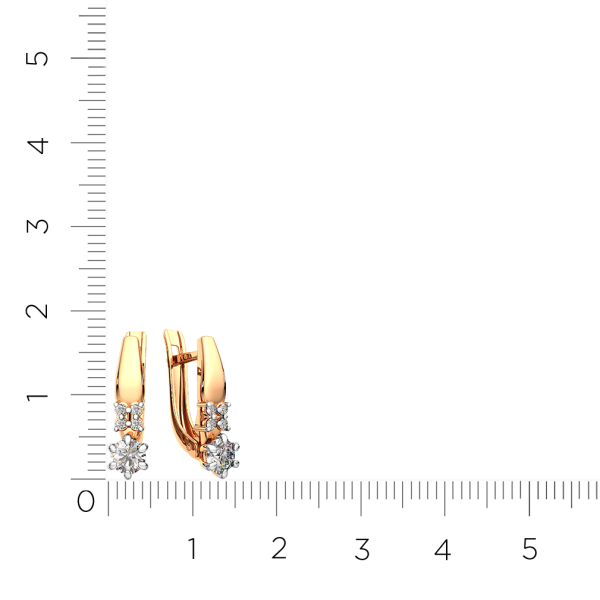 Серьги 3101185.14K.R.ZZ