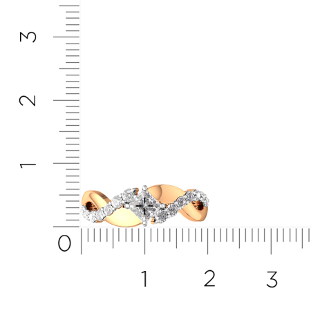 Кольцо 210969.14K.R.ZZ