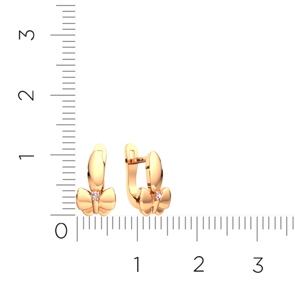 Серьги 3101615.14K.R.ZZ Серьги 3101615.14K.R.ZZ