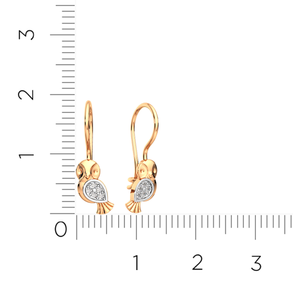 Серьги 3101669.14K.R.ZZ