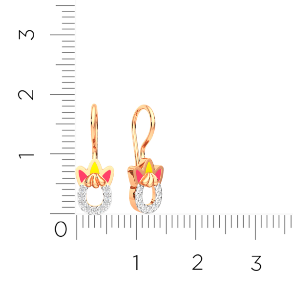 Серьги 3101688.14K.R.ZZ Серьги 3101688.14K.R.ZZ