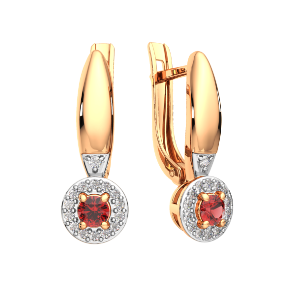 Серьги 3D30154.14K.R.ZZ Серьги 3D30154.14K.R.ZZ