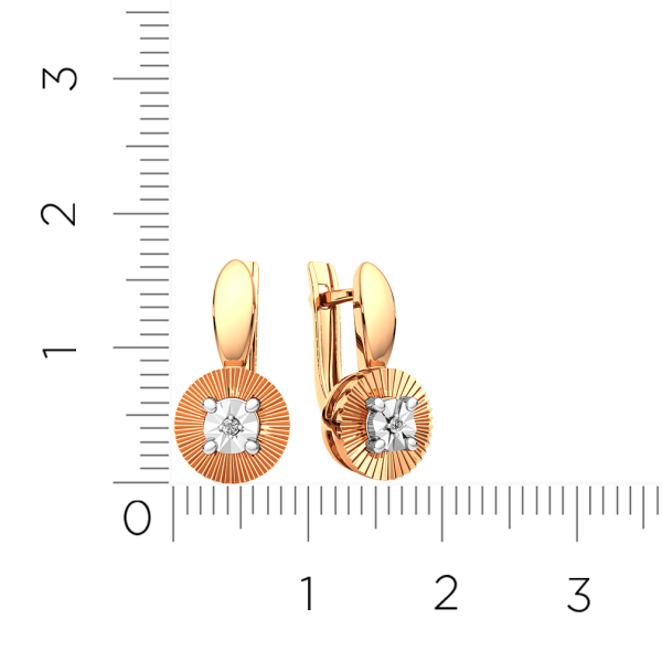 Серьги 3D00582.14K.B