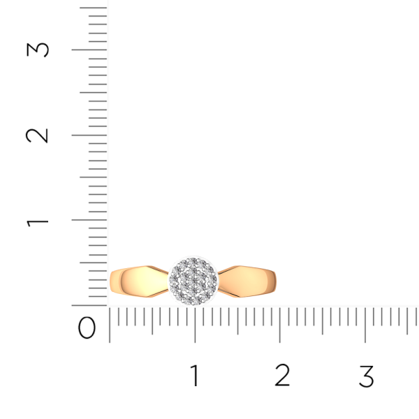 Кольцо 2D00466.14K.R.ZZ