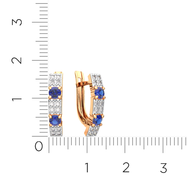 Серьги 3D10141.14K.R.ZZ Серьги 3D10141.14K.R.ZZ