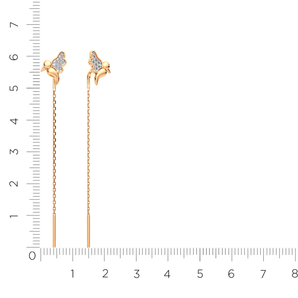 Серьги 3D00508.14K.R