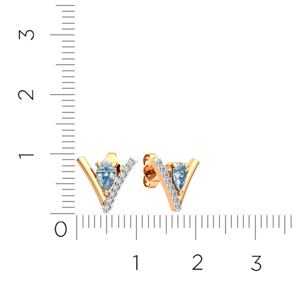 Серьги 3S40188.14K.R.ZZ Серьги 3S40188.14K.R.ZZ