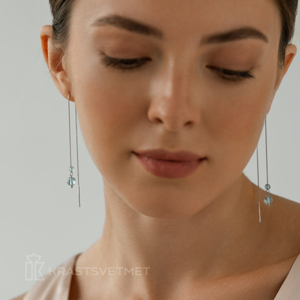 Серьги НС 22-389К6Ю-3