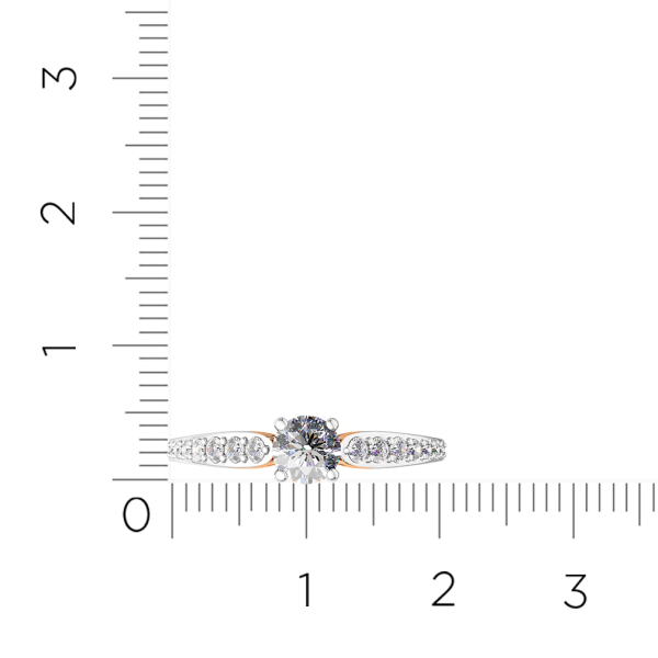 Кольцо 2D00416.14K.R.ZZ