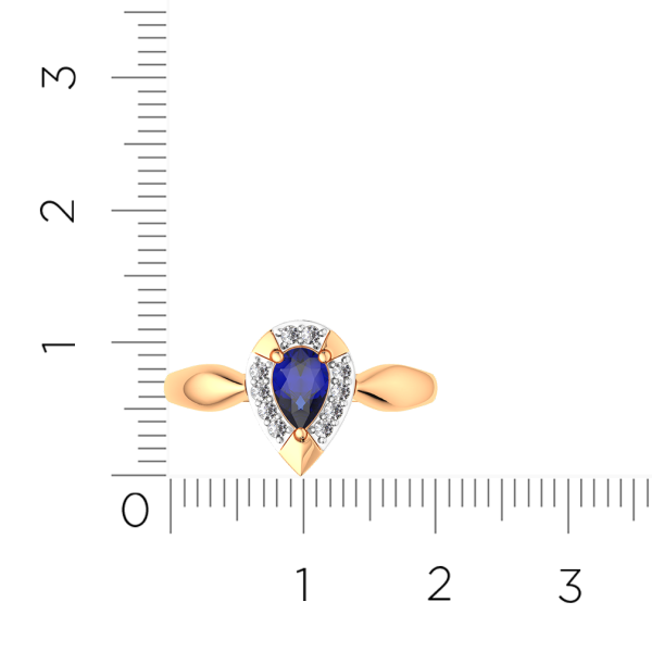 Кольцо 2D10200.14K.R.ZZ
