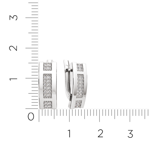Серьги 3D00437.14K.W.ZZ