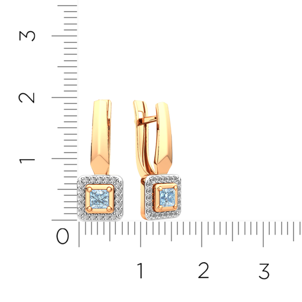 Серьги 3S40260.14K.R.ZZ Серьги 3S40260.14K.R.ZZ