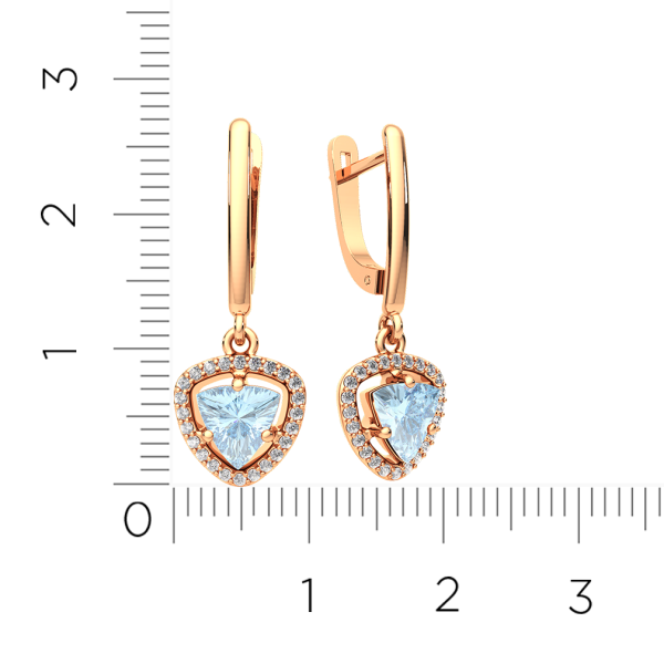 Серьги 3S40128.14K.R Серьги 3S40128.14K.R