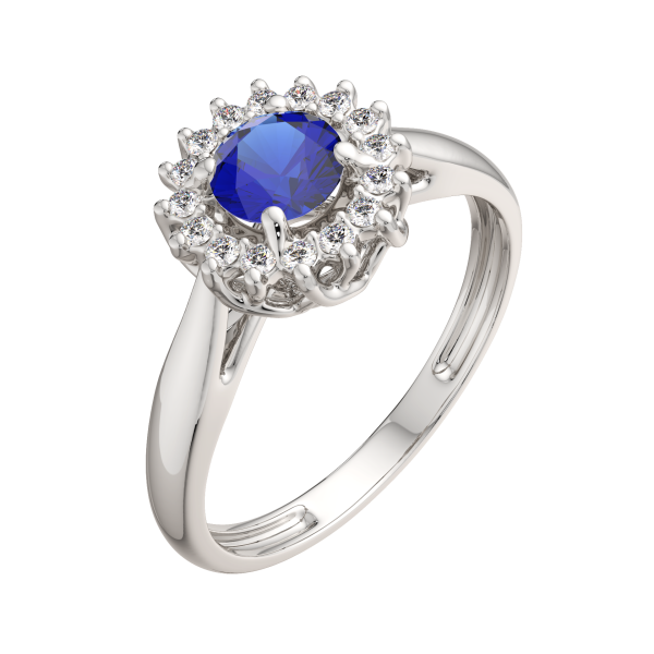 Кольцо 2D10143.14K.W.ZZ