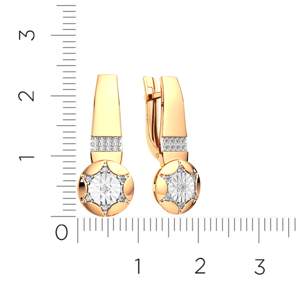 Серьги 3D00714.14K.B.ZZ