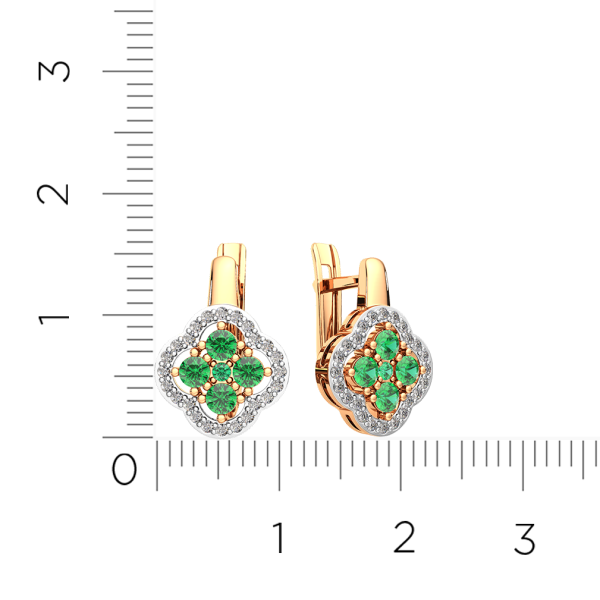 Серьги 3D20238.14K.R.ZZ Серьги 3D20238.14K.R.ZZ