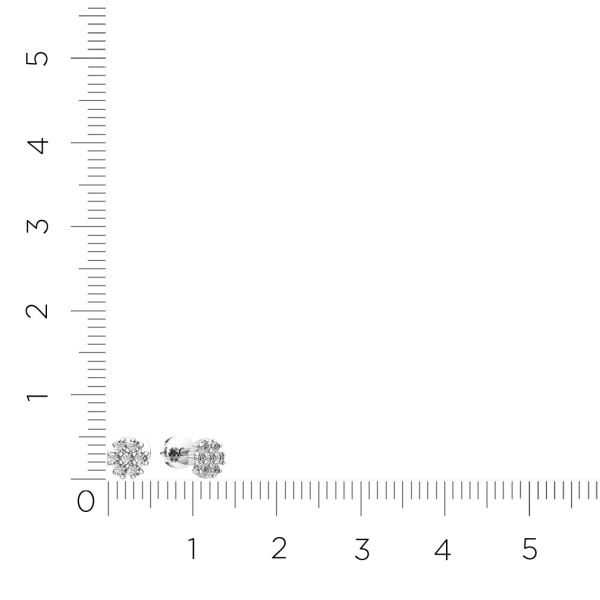 Серьги 3D00386.14K.W.ZZ